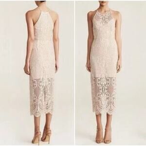 shona joy jefferson cocktail midi dress shona joy jefferson cocktail midi dress Clemence High Neck Midi Dress |  Black